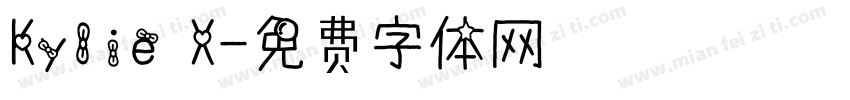 Kylie X字体转换